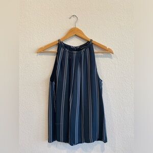 Club Monaco - Size S - Blue Halter Top
